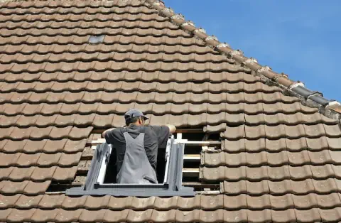 Pose de velux - Plouider